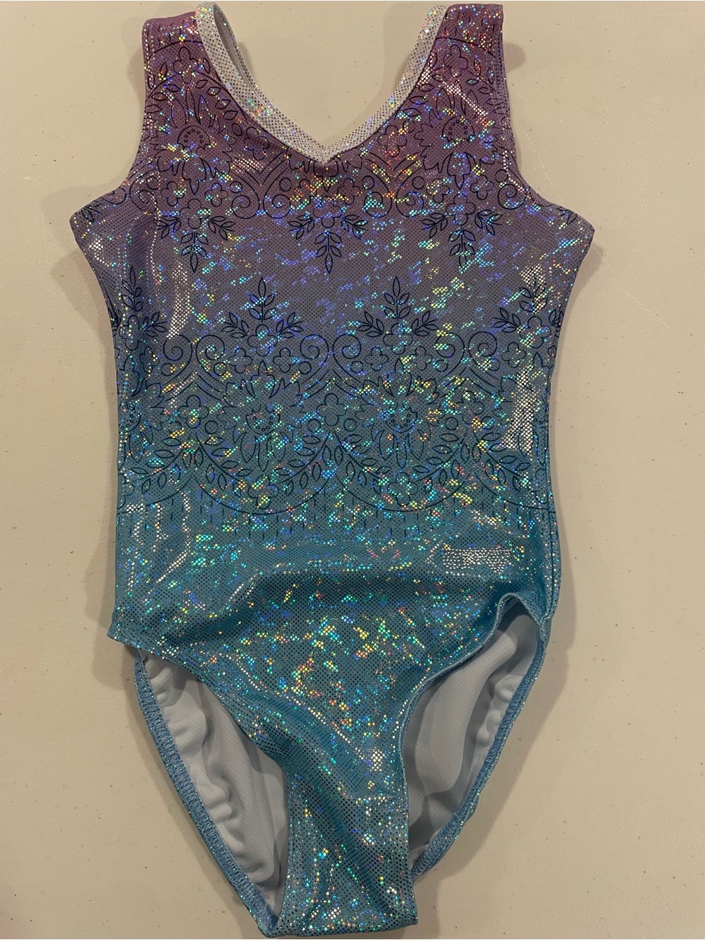 Ervy (German) CM Ombre Sparkle Ilka Leotard